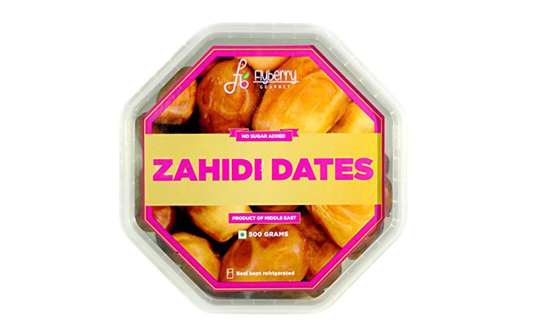 Flyberry Gourmet Zahidi Dates    Box  500 grams